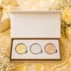 Chaandicart  9gm Round Banyan Tree TRI Colour  999 silver coin Gift Box 3 coin set  